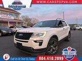 Photo of 2018 White Platinum Metallic Tri-Coat Ford Explorer