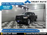 Photo of 2022 Diamond Black Crystal Pearlcoat RAM 1500