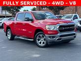 Photo of 2020 Flame Red Clearcoat RAM 1500