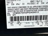 Thumbnail of 2023 Agate Black Metallic Ford Explorer