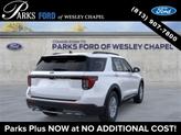 Thumbnail of 2025 Space White Metallic Ford Explorer