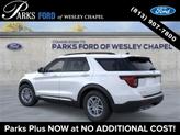 Thumbnail of 2025 Space White Metallic Ford Explorer