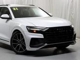Thumbnail of 2021 Glacier White Metallic Audi Q8