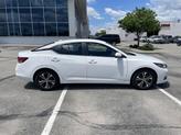 Thumbnail of 2022 Cloud White Nissan Sentra