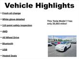 Thumbnail of 2022 Pearl White Multi-Coat Tesla Model Y