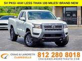 Photo of 2025 Glacier White Nissan Frontier