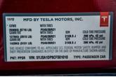 Thumbnail of 2012 Signature Red Tesla Model S