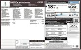 Thumbnail of 2024 Infinite Black Metallic Clearcoat Lincoln Navigator