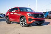 Thumbnail of 2025 Aurora Red Volkswagen Atlas Cross Sport