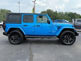 Thumbnail of 2021 Blue Jeep Wrangler Unlimited 4xe