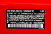 Thumbnail of 2021 Guards Red Porsche 911