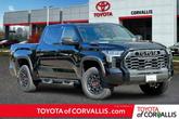 Photo of 2025 Midnight Black Metallic Toyota Tundra Hybrid