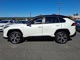Thumbnail of 2021 Blizzard Pearl w/Midnight Black Roof Toyota RAV4 Prime