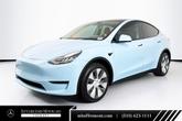 Photo of 2022 White / Blue Tesla Model Y