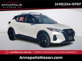Photo of 2024 Aspen White Tricoat/Super Black Nissan Kicks