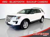 Photo of 2018 White Platinum Tri-Coat Metallic Ford Explorer