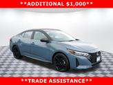 Photo of 2025 Atlantic Gray Metallic Super Black Nissan Sentra