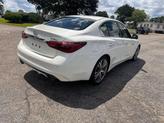 Thumbnail of 2018 White INFINITI Q50