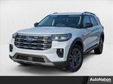 Photo of 2025 Space White Metallic Ford Explorer