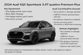 Thumbnail of 2024 Silver Metallic Audi SQ5