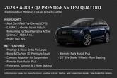 Thumbnail of 2023 Blue Metallic Audi Q7