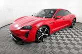 Photo of 2022 Carmine Red Porsche Taycan