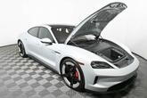 Thumbnail of 2025 Ice Grey Metallic Porsche Taycan