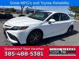 Photo of 2023 White Toyota Camry
