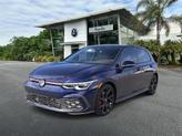 Photo of 2023 Atlantic Blue Volkswagen Golf GTI