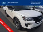 Photo of 2018 White Platinum Ford Explorer