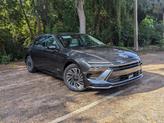 Photo of 2024 Portofino Gray Hyundai SONATA Hybrid
