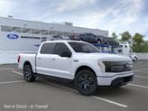 Photo of 2025 Space White Metallic Ford F-150 Lightning