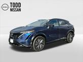 Photo of 2025 Deep Ocean Blue Pearl/Black Diamond Pearl Nissan ARIYA