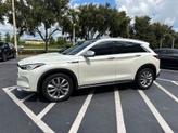 Thumbnail of 2021 Majestic White INFINITI QX50