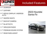Thumbnail of 2023 Twilight Black Hyundai SANTA FE
