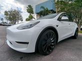 Thumbnail of 2022 Pearl White Multi-Coat Tesla Model Y