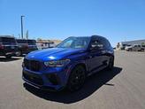 Photo of 2020 Marina Bay Blue Metallic BMW X5 M