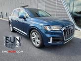 Photo of 2021 Galaxy Blue Metallic Audi Q7