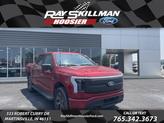 Photo of 2025 Rapid Red Metallic Tinted Clearcoat Ford F-150 Lightning
