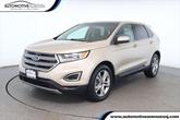 Photo of 2017 White Gold Metallic Ford Edge