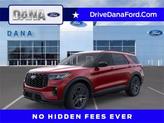 Photo of 2025 Rapid Red Metallic Tinted Clearcoat Ford Explorer