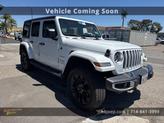 Thumbnail of 2022 Bright White Clearcoat Jeep Wrangler Unlimited 4xe