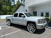 Thumbnail of 2015 Silver Chevrolet Silverado 1500