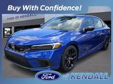 Photo of 2024 Aegean Blue Metallic Honda Civic Si