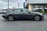 Thumbnail of 2025 Portofino Gray Hyundai SONATA Hybrid