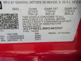 Thumbnail of 2021 Cardinal Red GMC Sierra 1500