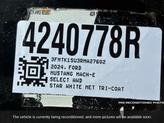 Thumbnail of 2024 Star White Metallic Tri-Coat Ford Mustang Mach-E