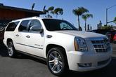 Thumbnail of 2014 White Diamond Tricoat Cadillac Escalade ESV