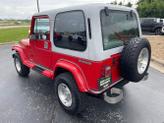 Thumbnail of 1989 Red Jeep Wrangler