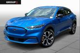 Photo of 2025 Velocity Blue Metallic Ford Mustang Mach-E